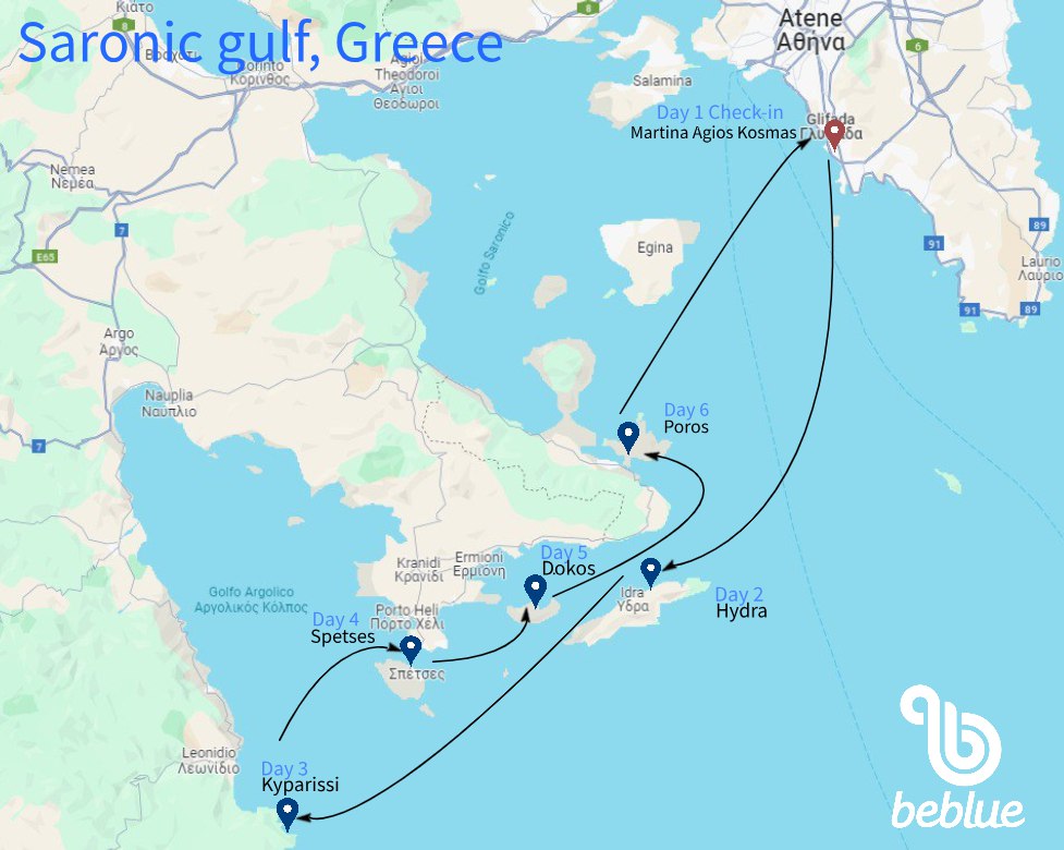 Golfo Saronico da Atene, Grecia - ID 396
